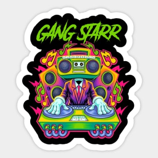 GANG STARR RAPPER Sticker